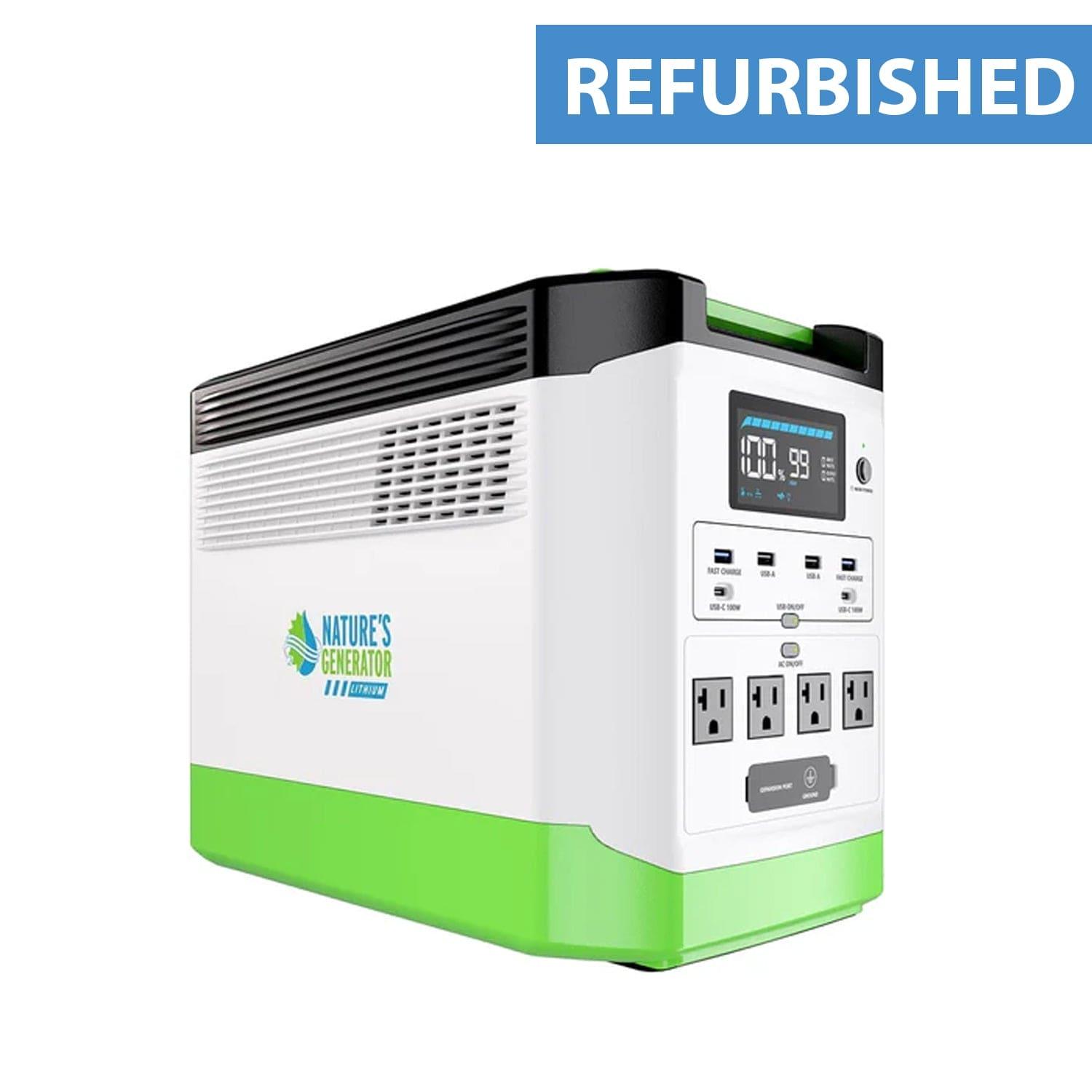 Refurbished Nature's Generator Lithium 1800 (SC)