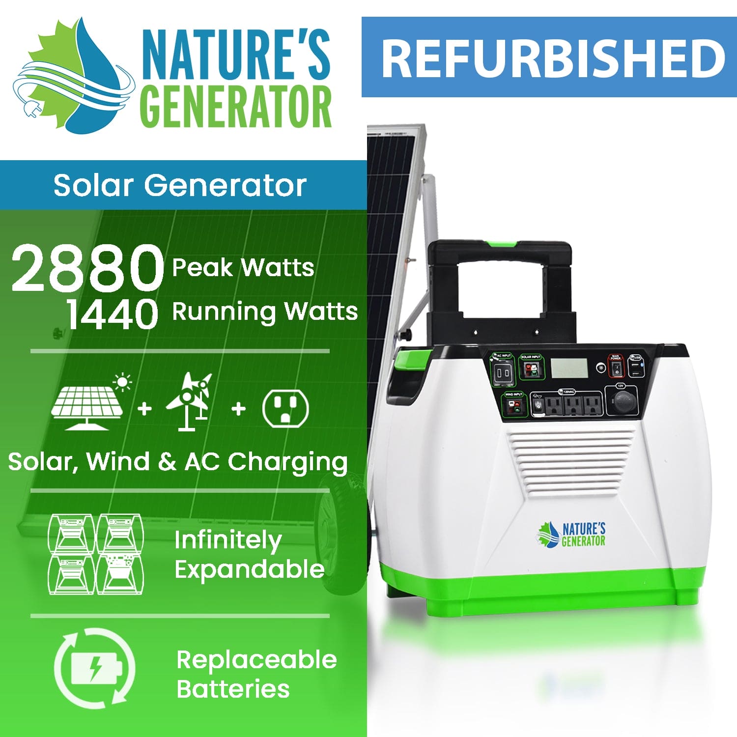 REFURBISHED - Nature's Generator - Gold System (SC)