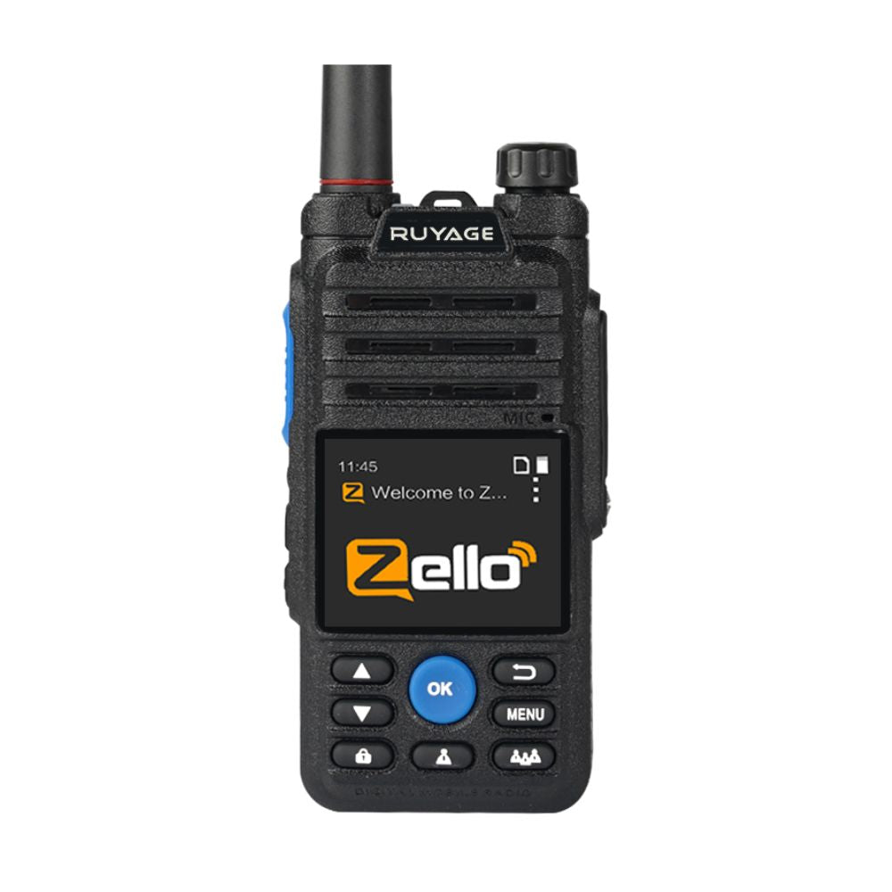 RUYAGE ZL50 Zello Radio | 4G LTE Walkie Talkie with Push-to-Talk