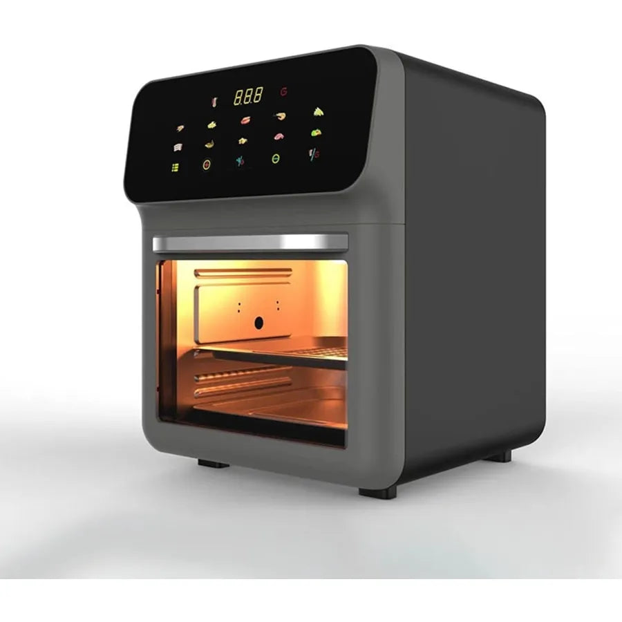 11-in-1 Air Fryer Toaster Oven Combo with Grill Digital Convection Countertop
