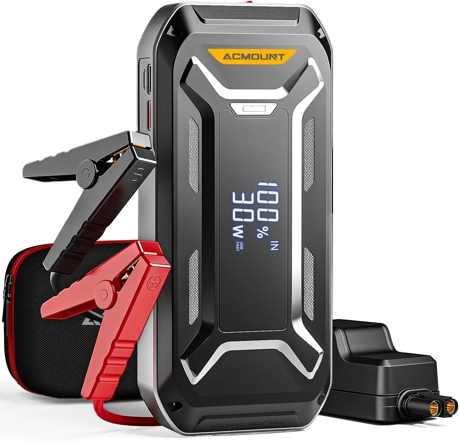 5000A Car Jump Starter 12V Portable Battery Booster Power Bank for Gas Diesel