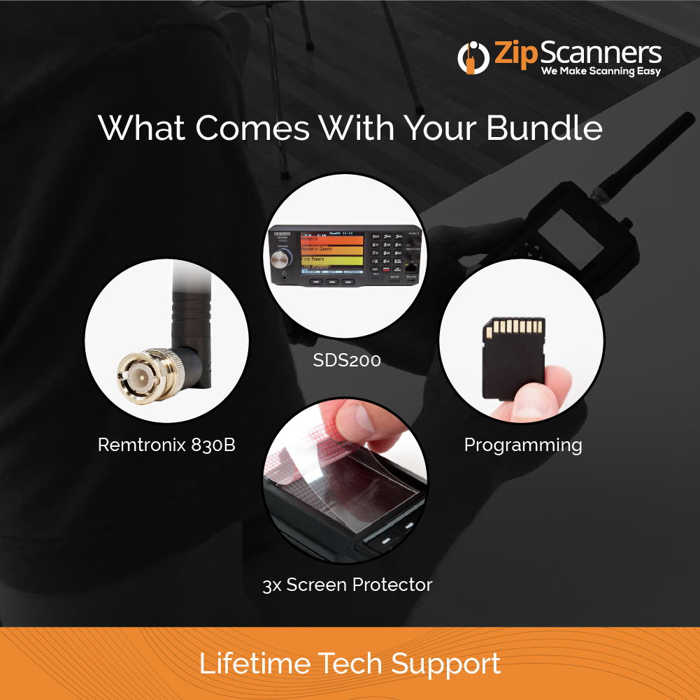 Uniden SDS200 + FREE Programming + Extras Sale (SC)