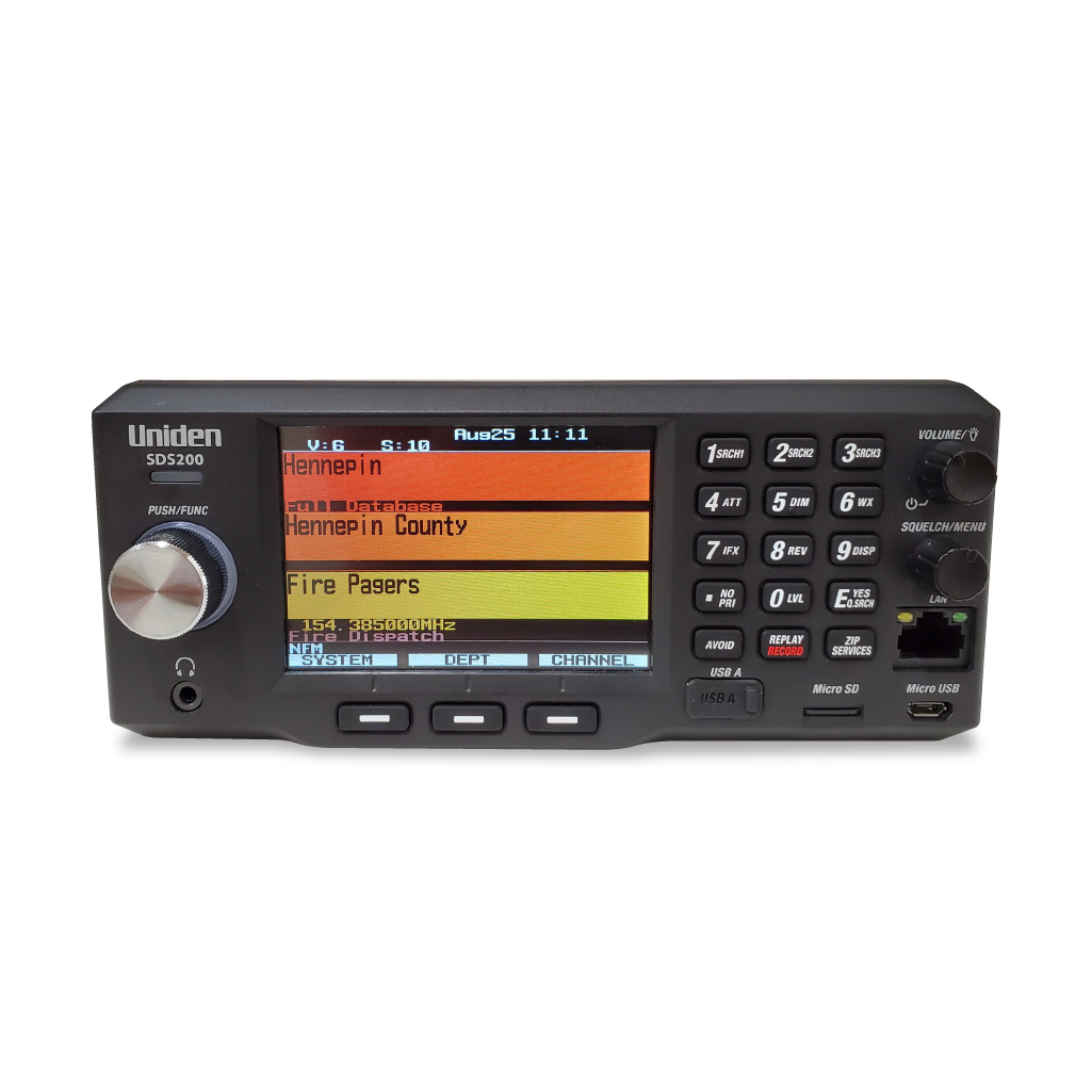 SDS200 Uniden Police Scanner (SC)