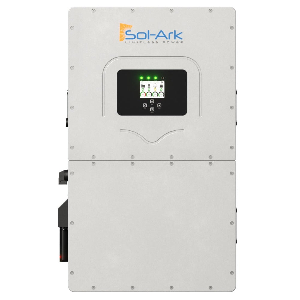 Sol-Ark 30K 3-Phase Hybrid Solar Inverter | 30K-3P-208V | 10 Year Warranty (SC)