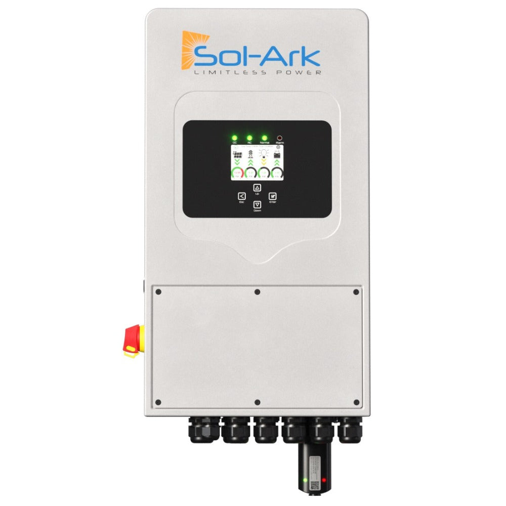 Sol-Ark 5K Single-Phase Hybrid Inverter | 5K-1P | 10 Year Warranty (SC)