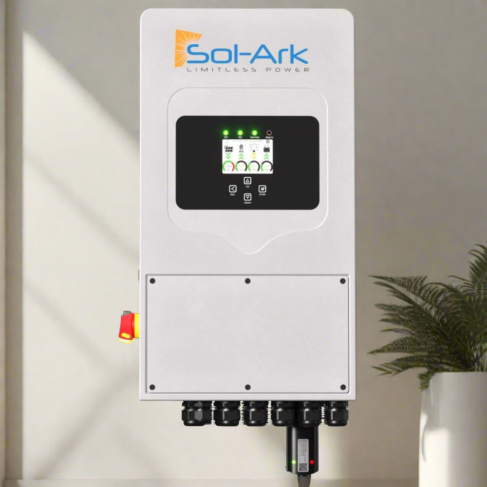 Sol-Ark 5K Single-Phase Hybrid Inverter | 5K-1P | 10 Year Warranty (SC)