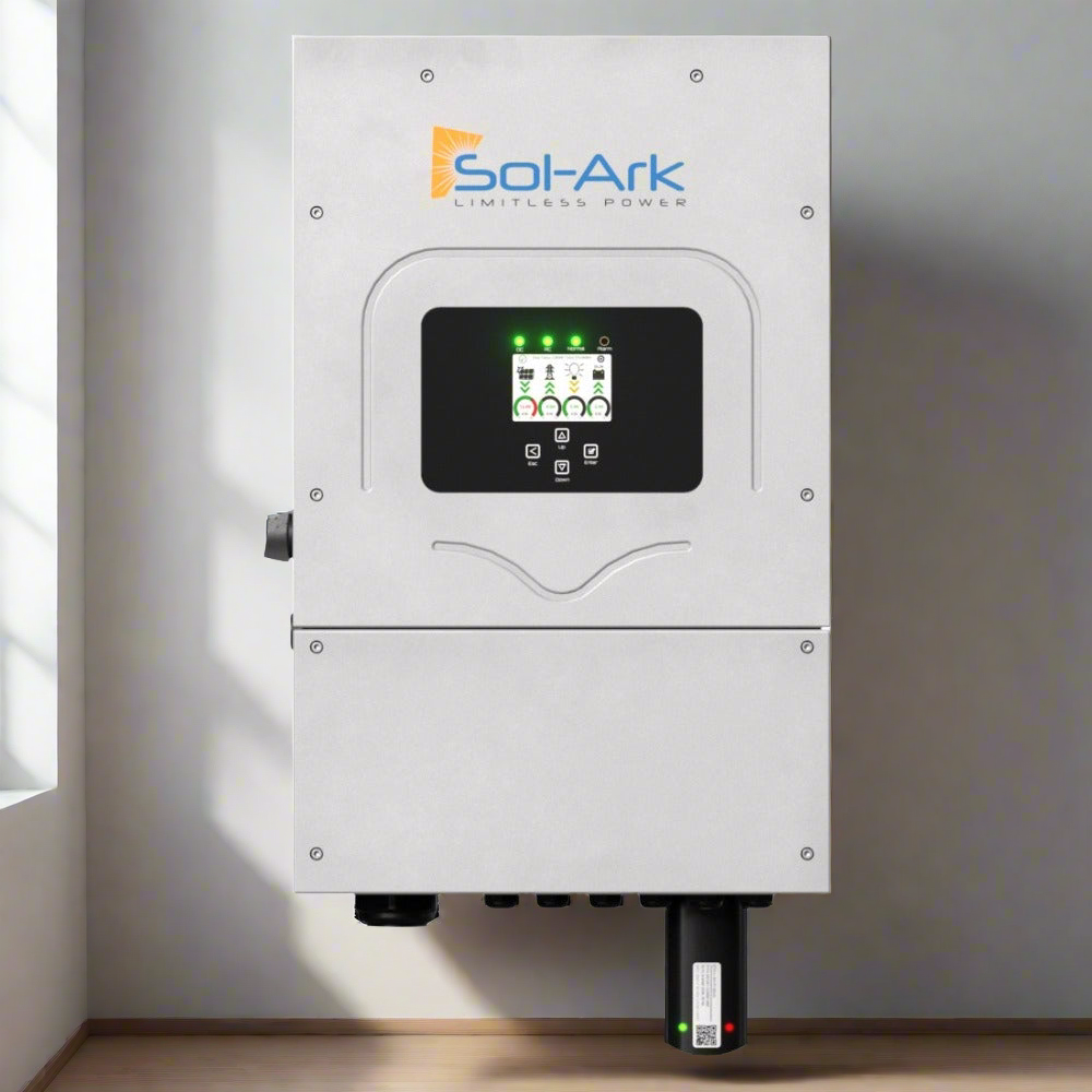 Sol-Ark 8K 120/240/208V 48V [All-In-One] Hybrid Solar Inverter | 10 Year Warranty (SC)