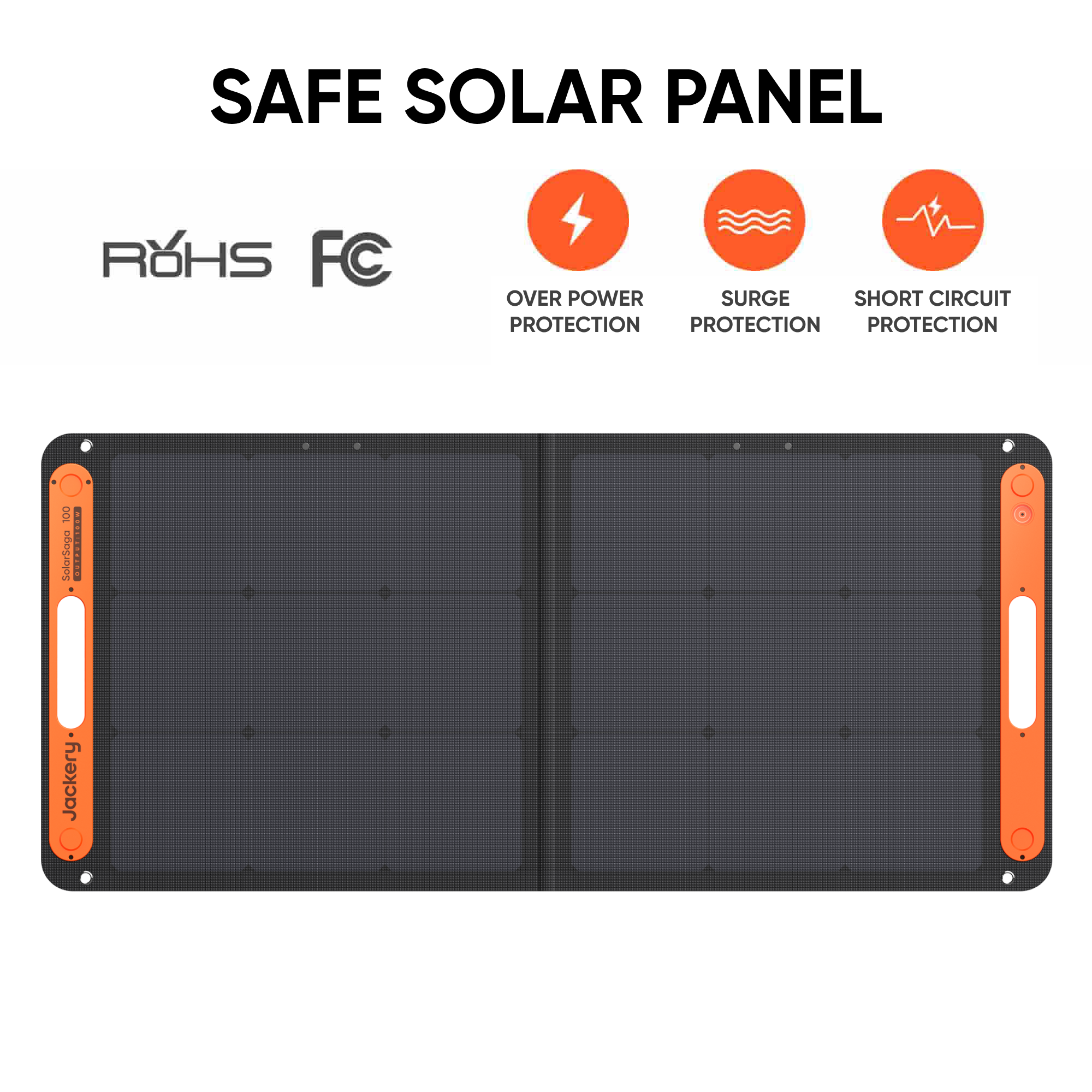 Jackery SolarSaga 100W Solar Panel (SC)