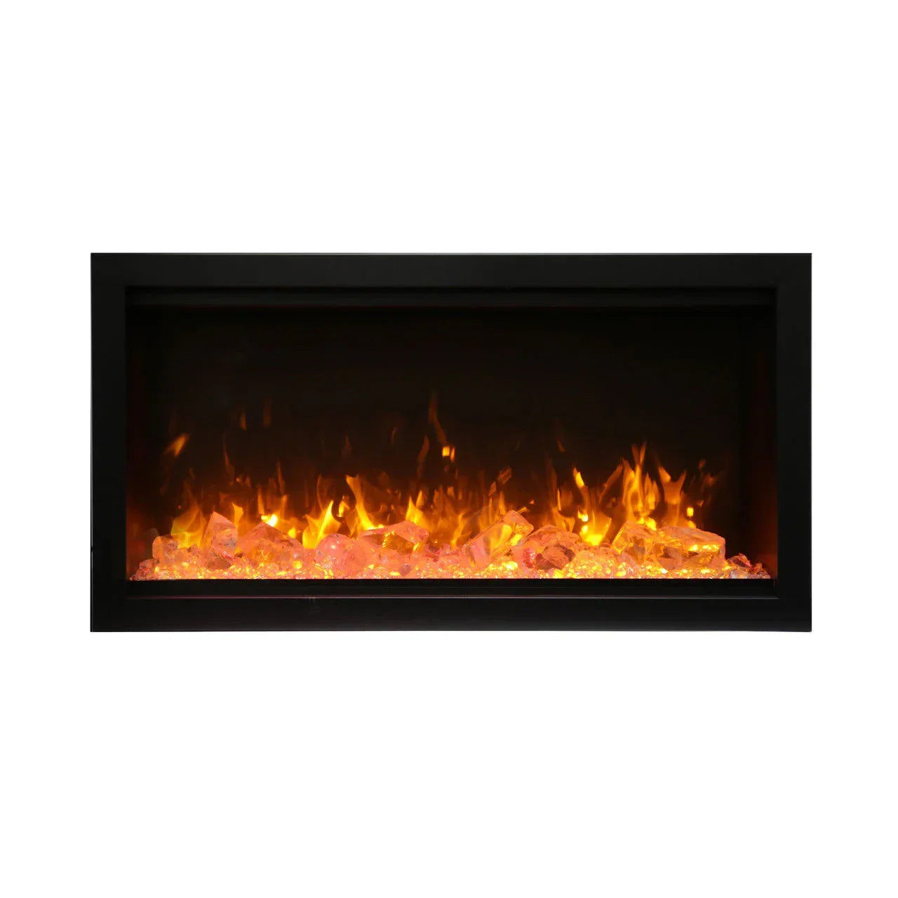 Amantii Symmetry SYM-60-XT Built in Smart Extra Tall Outdoor Electric Fireplace