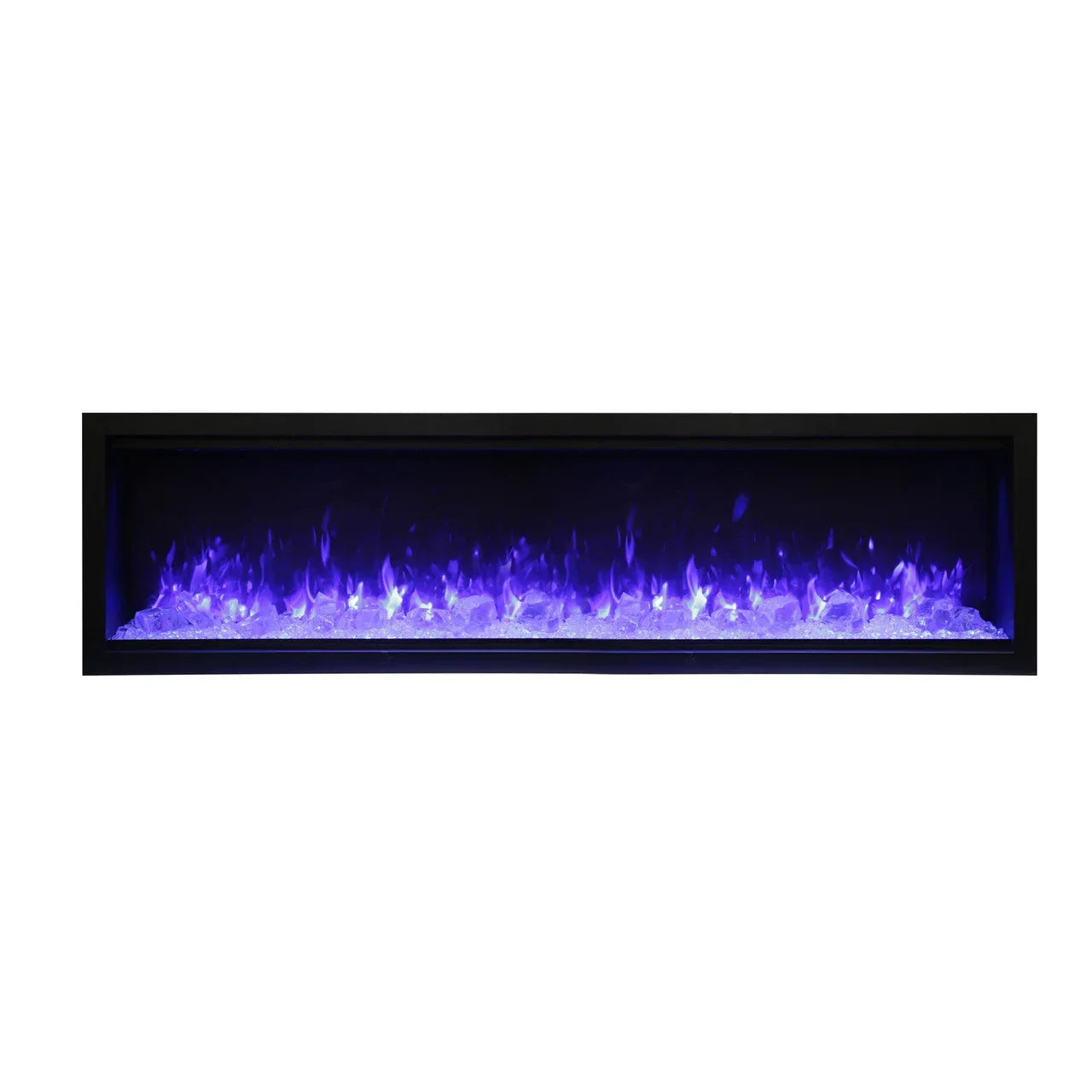 Amantii Symmetry SYM-34-XT Built in Smart Extra Tall Outdoor Electric Fireplace