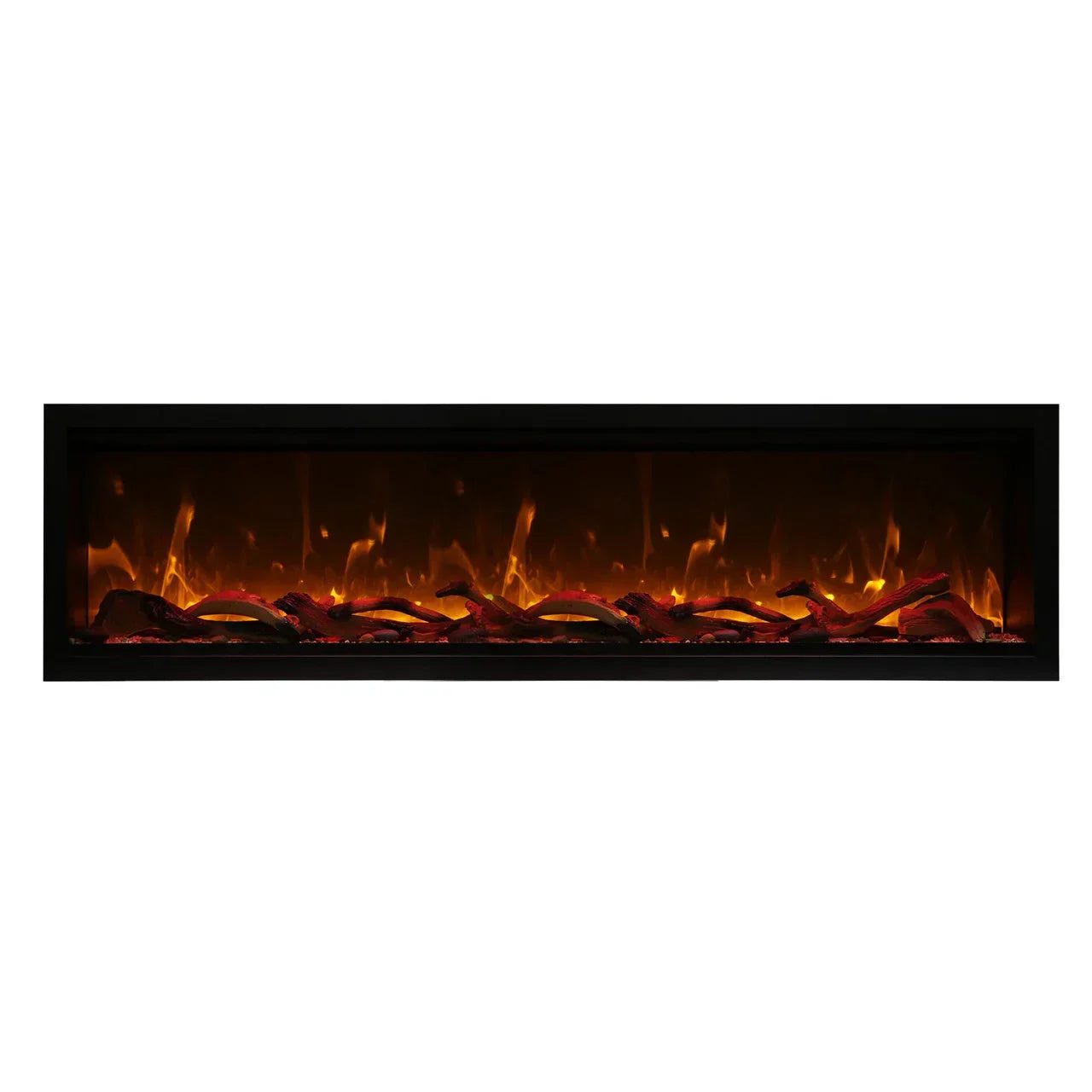 Amantii Symmetry SYM-88-XT Built in Smart Extra Tall Outdoor Electric Fireplace