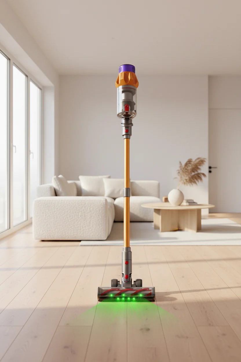 550W Cordless Vacuum Cleaner 45000Pa Powerful Brushless Motor Handheld Home