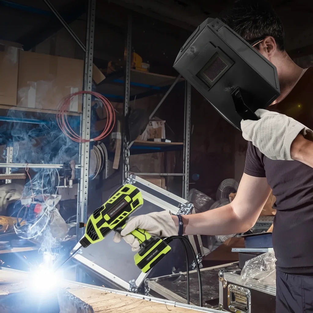 110V Handheld Portable Welding Machine IGBT Inverter ARC Welder 20-120Amp Gun