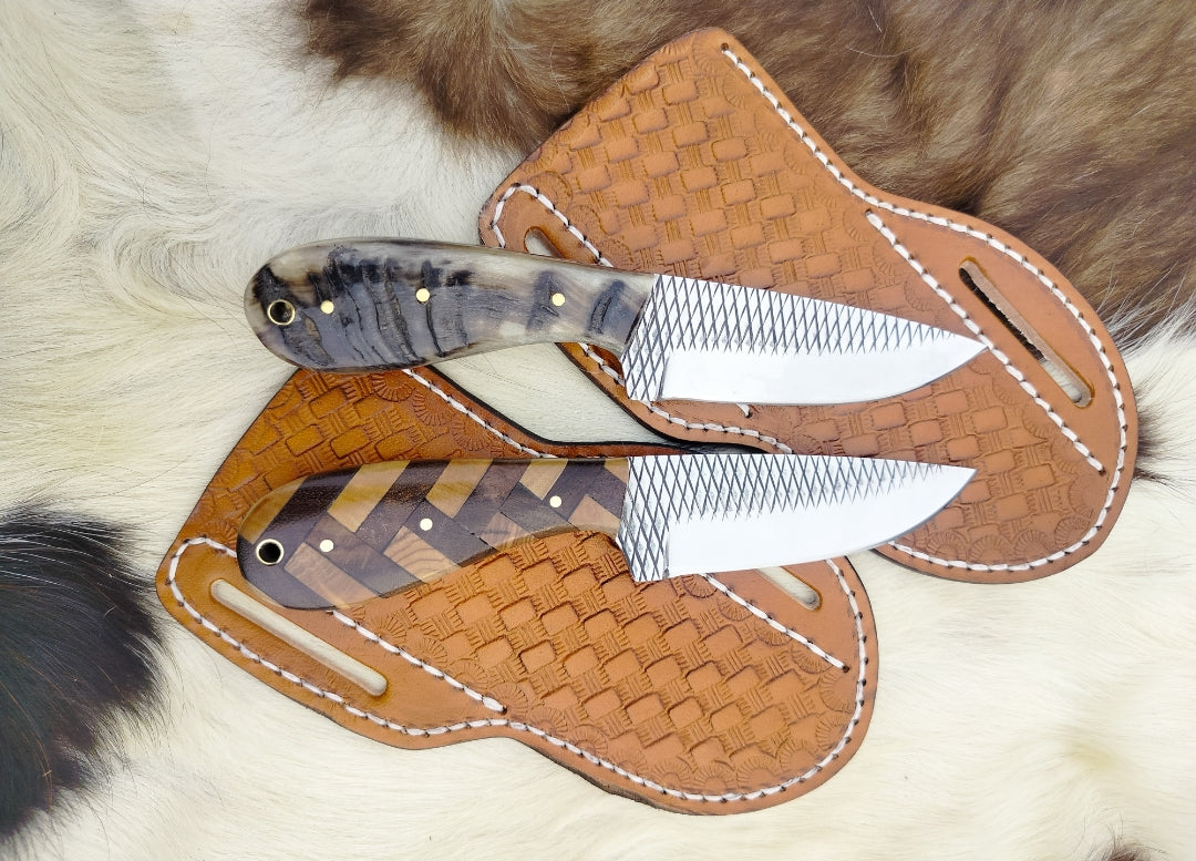 Western Knives - Handcrafted Sheep Horn & Wood Blades (SC)