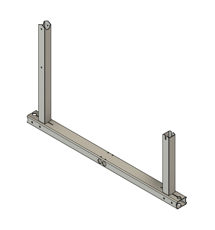 IntegraRack IR-15 Solar Panel Ground Mount | 15 Degree Angle | Aircraft Grade Aluminum (SC)