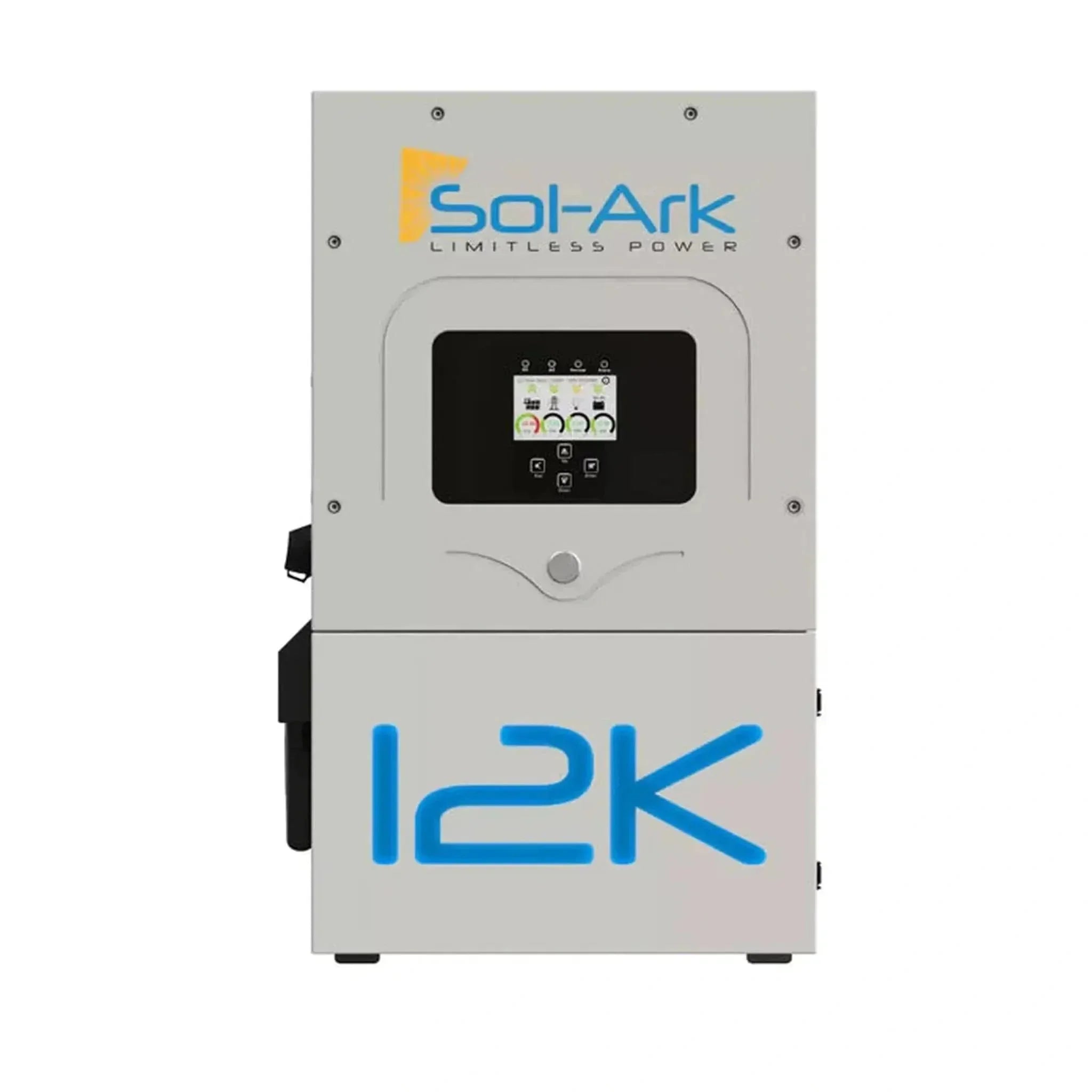 Sol-Ark 12K-2P (120/240/208V) 48V [All-In-One] Pre-Wired Hybrid Solar Inverter | 10-Year Warranty (SC)
