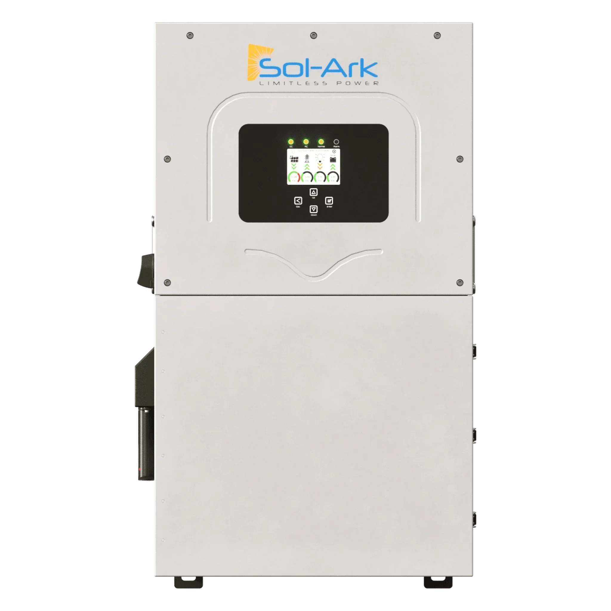 Sol-Ark 15K All-In-One Hybrid Solar Inverter | 120/240/208V 48V Pre-Wired | 10-Year Warranty (SC)