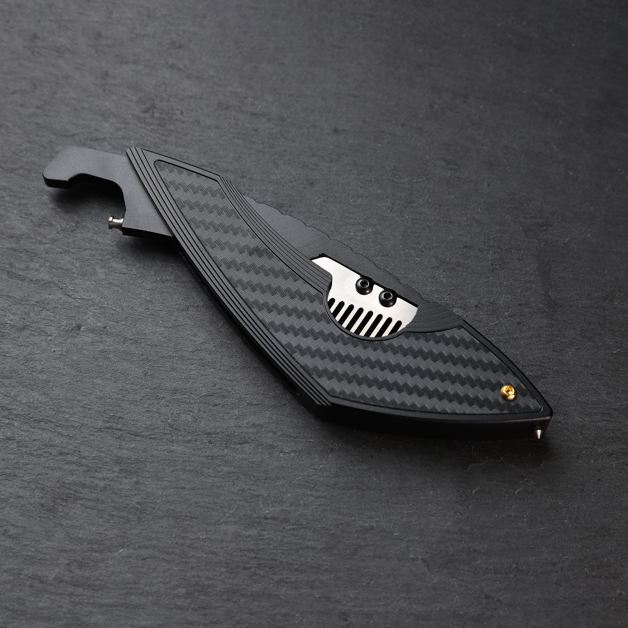Comb: Stinger Topographic Comb, Hair Comb, Beard Comb, Grooming Comb, EDC (SC)