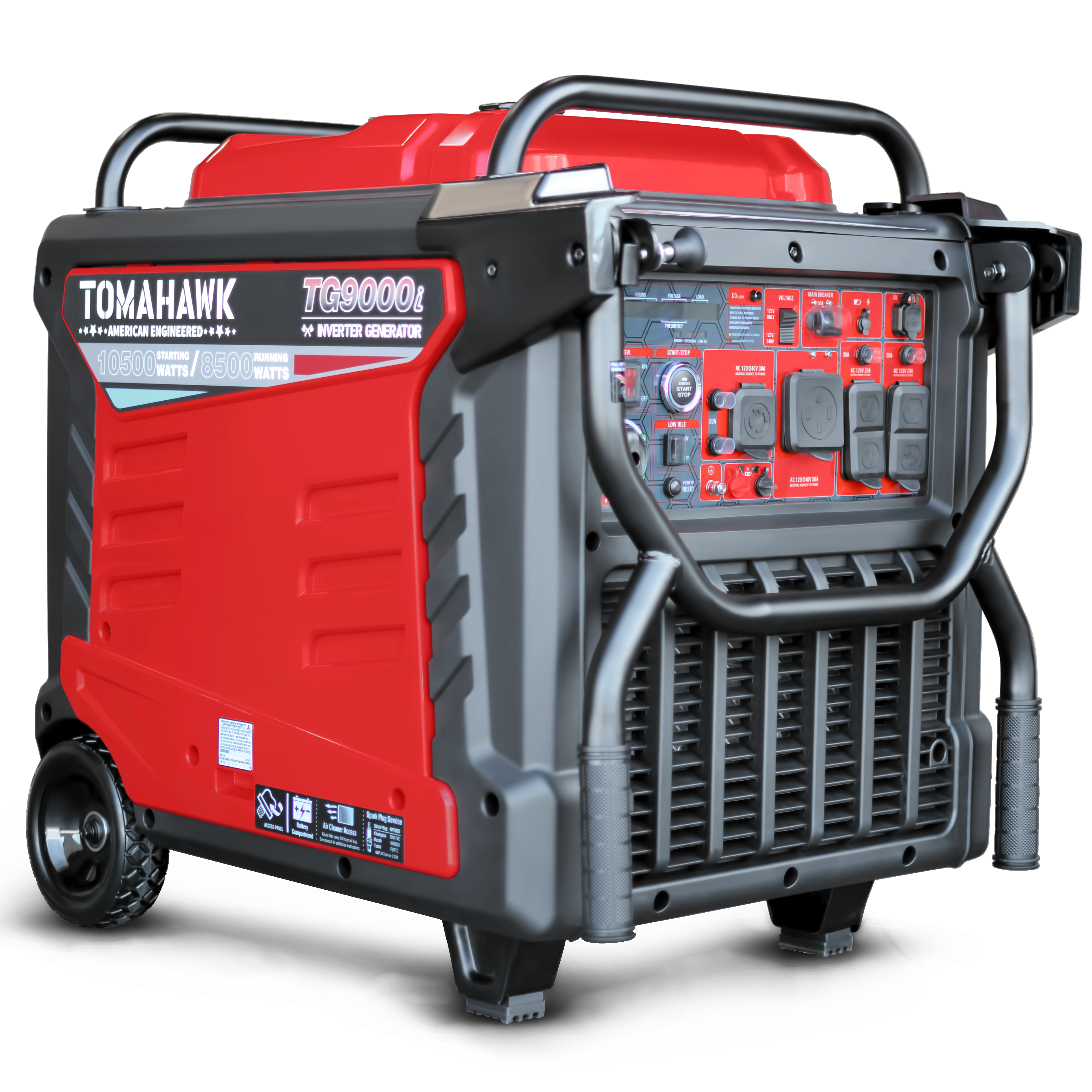 PRE ORDER: 10,500 Watt Inverter Generator Electric Start Super Quiet Portable Gas Power Professional Use (SC)