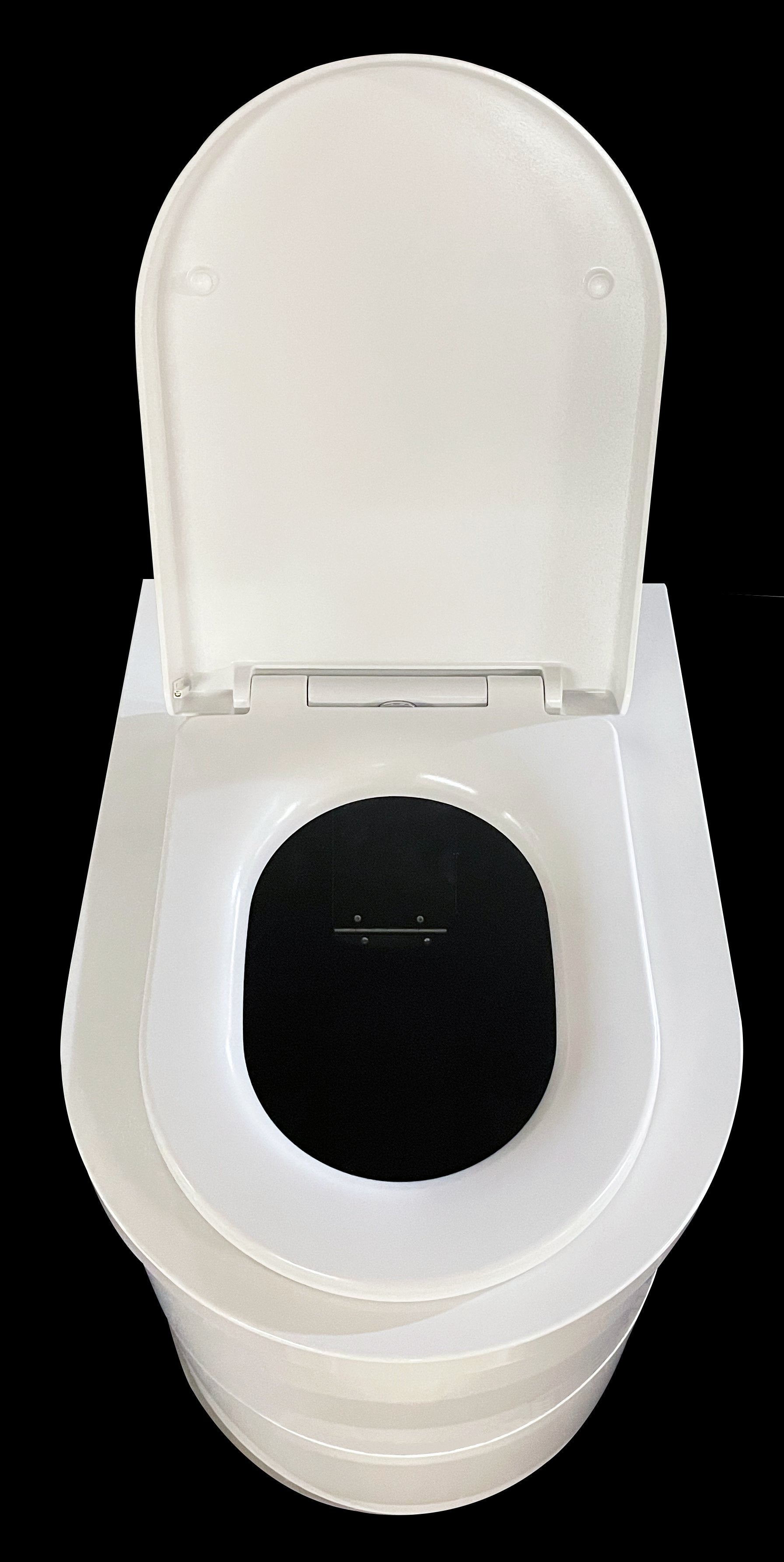 TinyJohn XL Gas or Electric - Waterless Incinerator Toilet