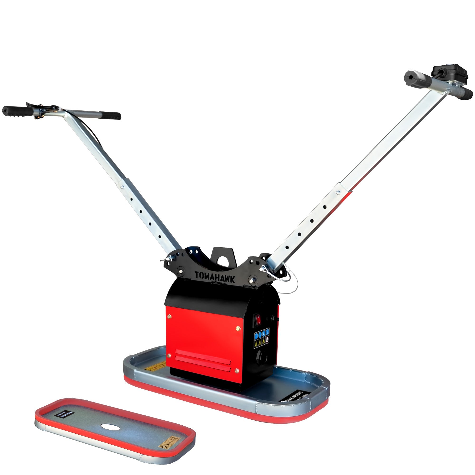 Tomahawk 440 lb Electric Paver Slab Vacuum Lifter 1200W for Hardscaping, Concrete, and Stone Placement (SC)