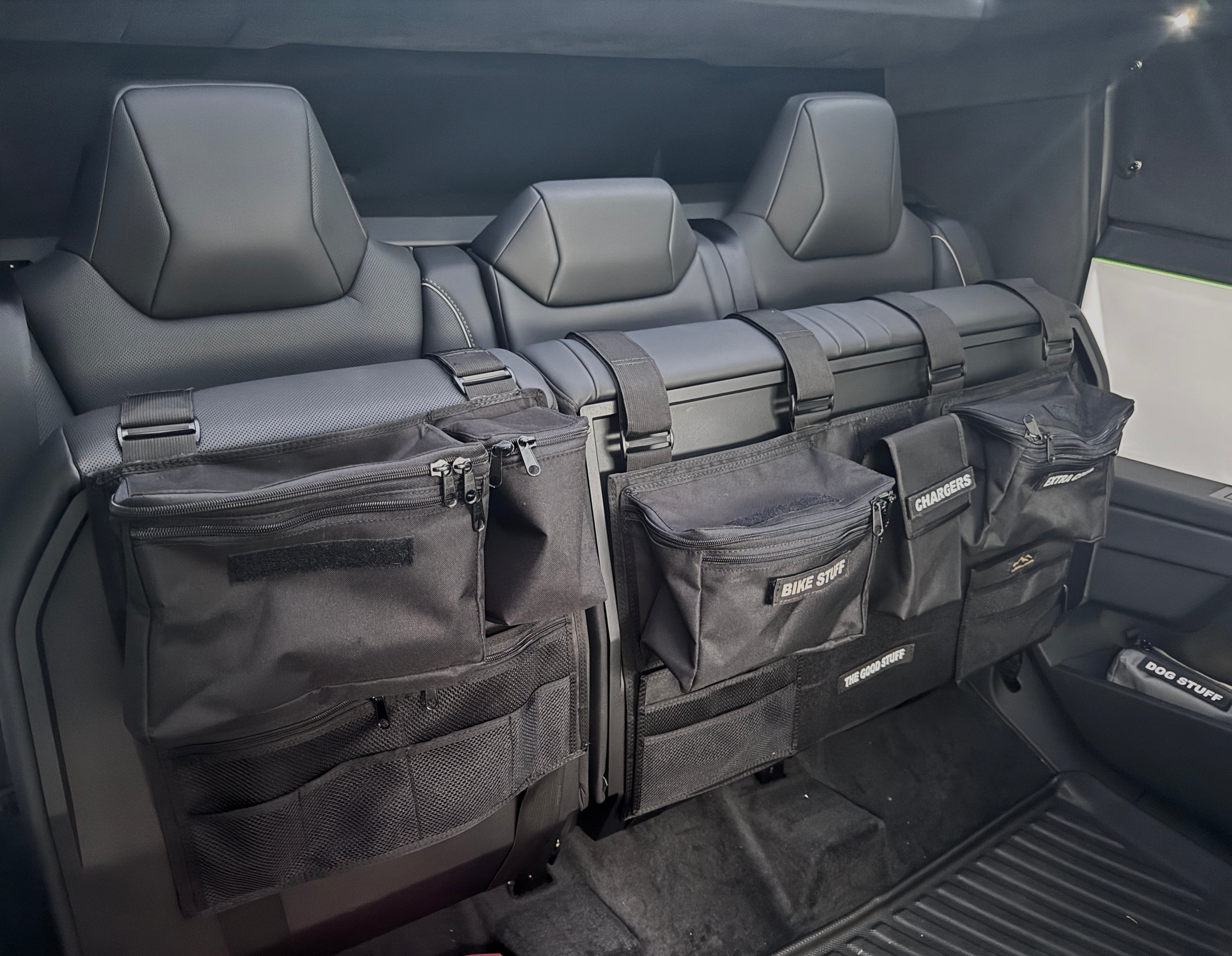 Cyber Truck Backseat Storage Solutions (SC)