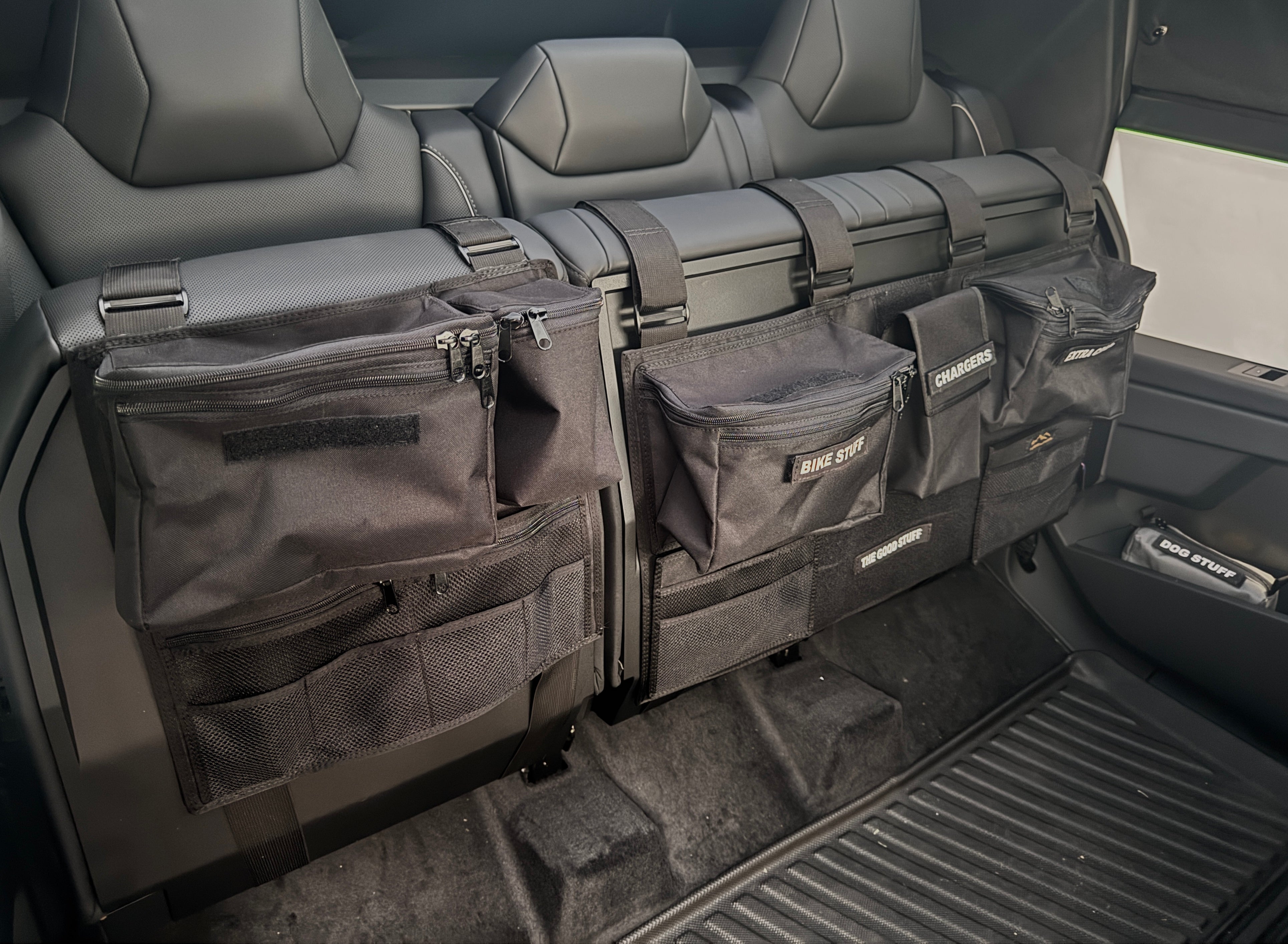 Cyber Truck Backseat Storage Solutions (SC)
