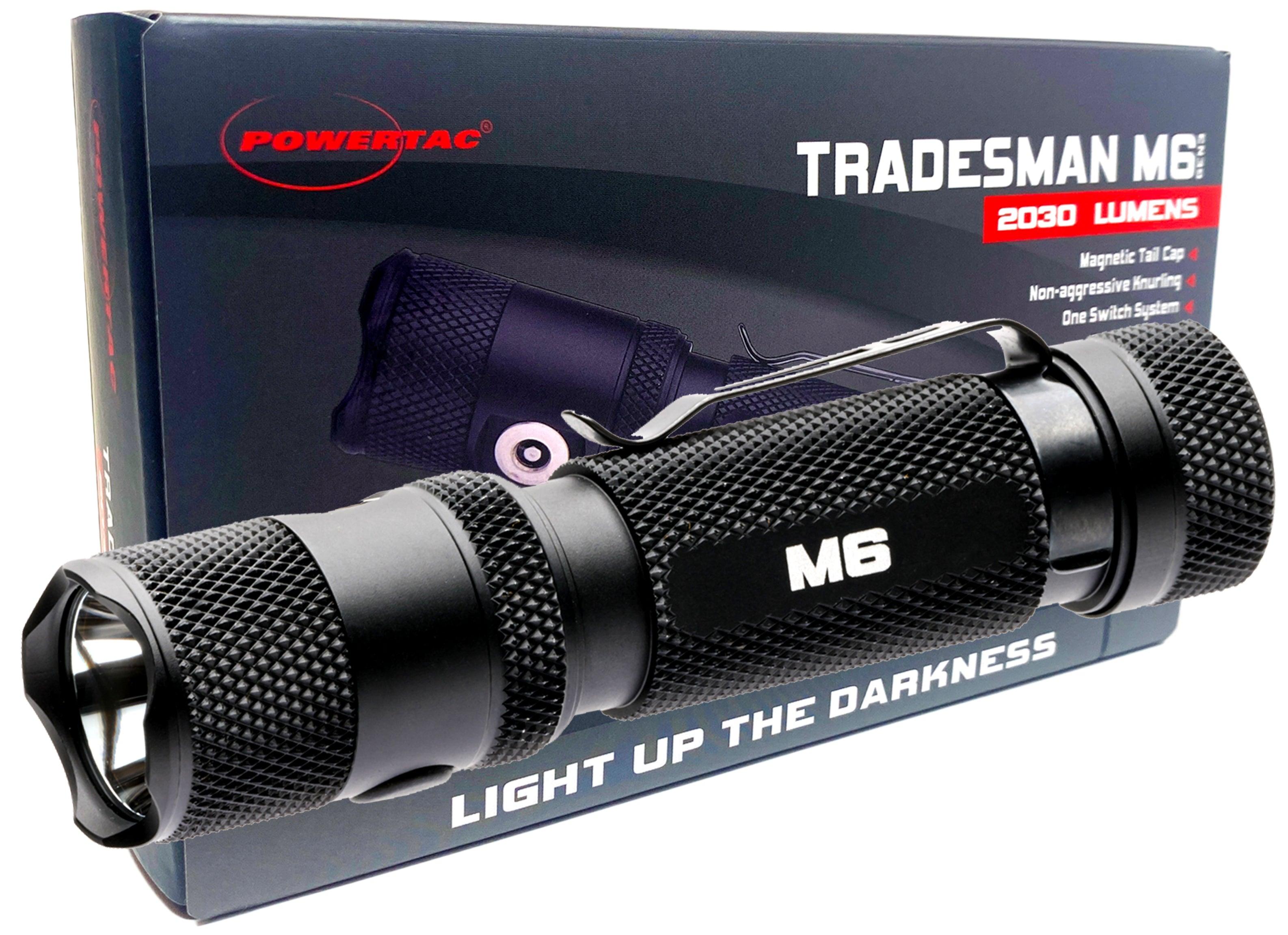 M6 GEN3 Tradesman- 2,030 Lumen Magnetic Tail Cap EDC Light (SC)