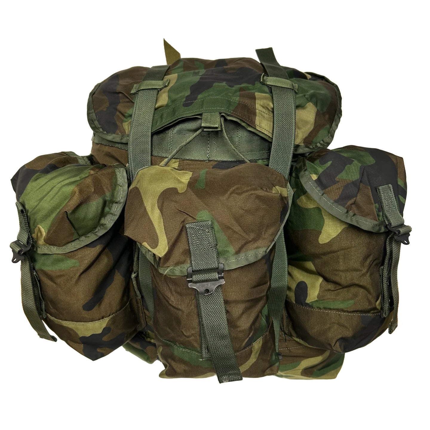 New Authentic US GI Medium ALICE Pack in Woodland Camo with LC-2 Straps (SC)