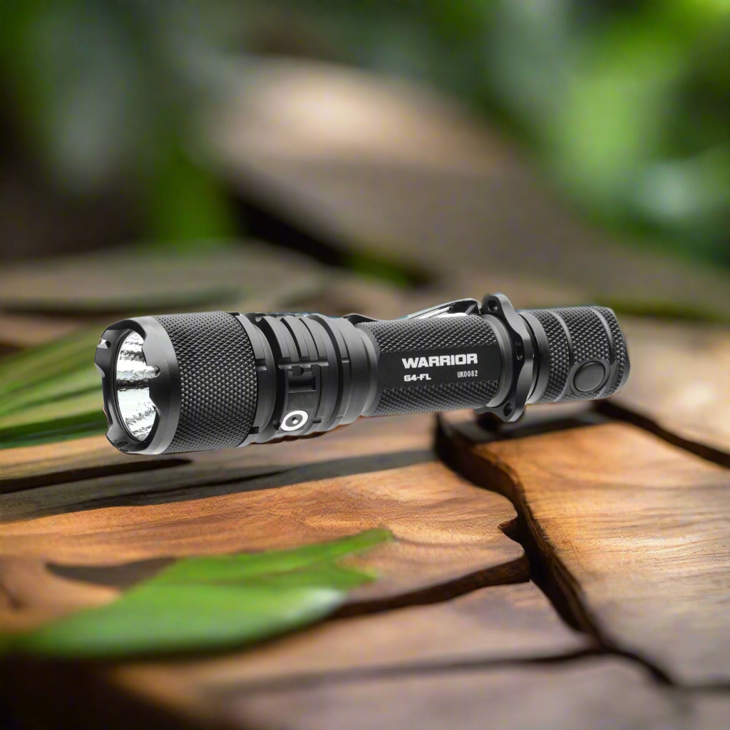 Warrior GEN4-FL- (Wide beam)-4200 Lumen Tactical Flashlight (SC)