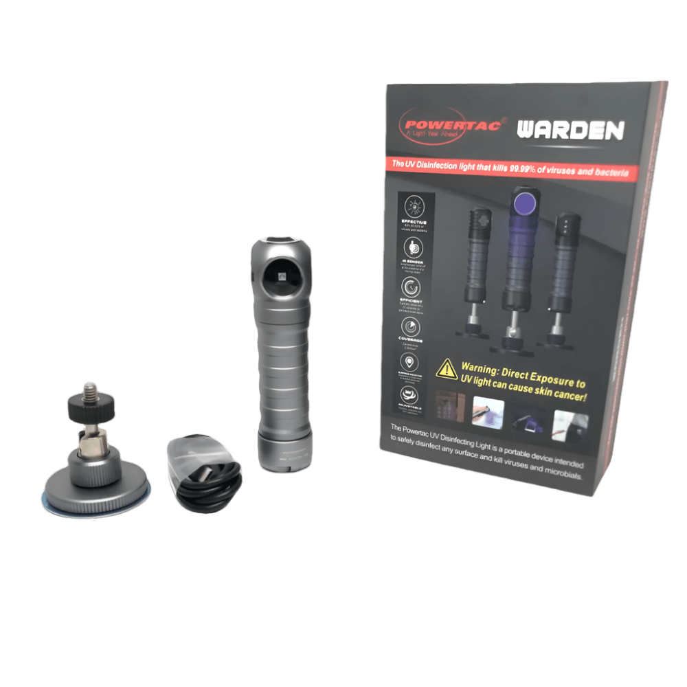 Warden - Portable UV Sanitizing Flashlight (275nm Wavelength) (SC)
