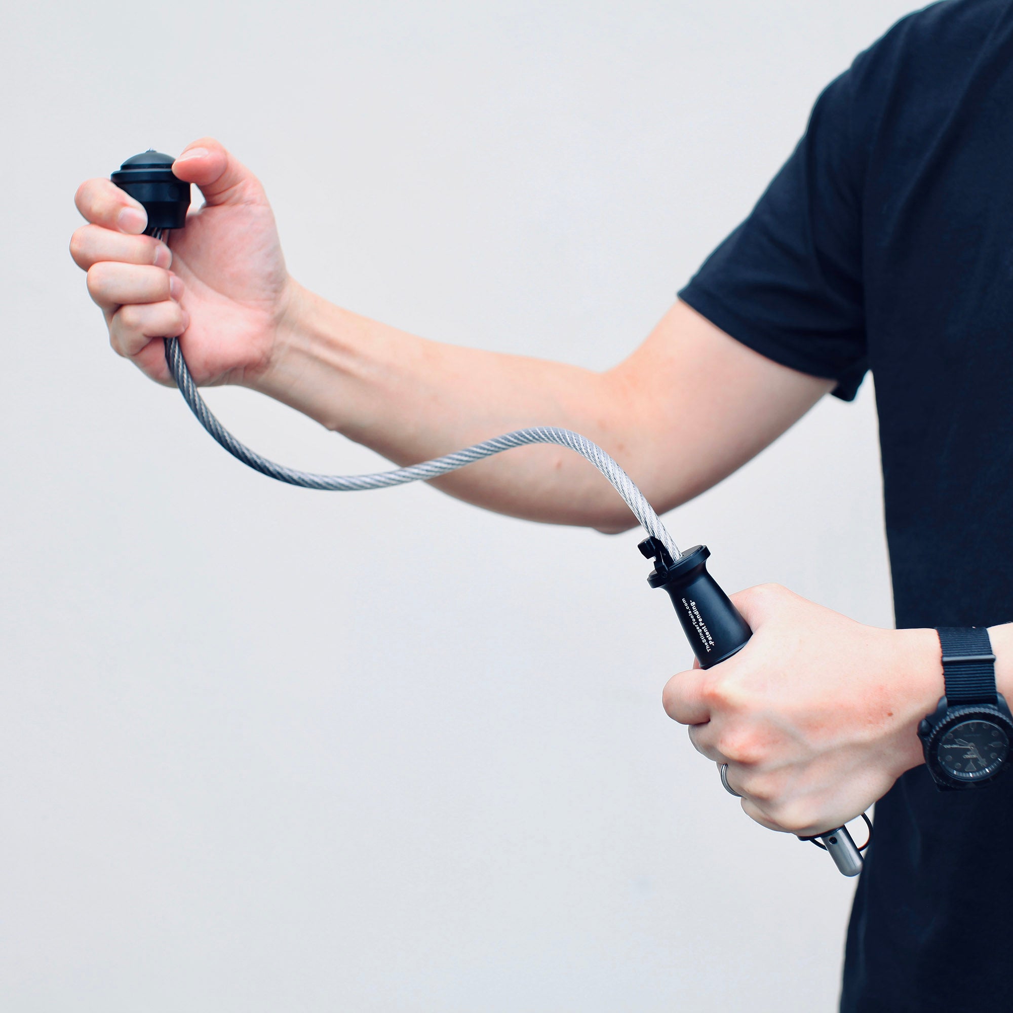 Stinger Whip to Fist Pro: Car Emergency Tool with Seat Belt Cutter and Window Breaker (SC)