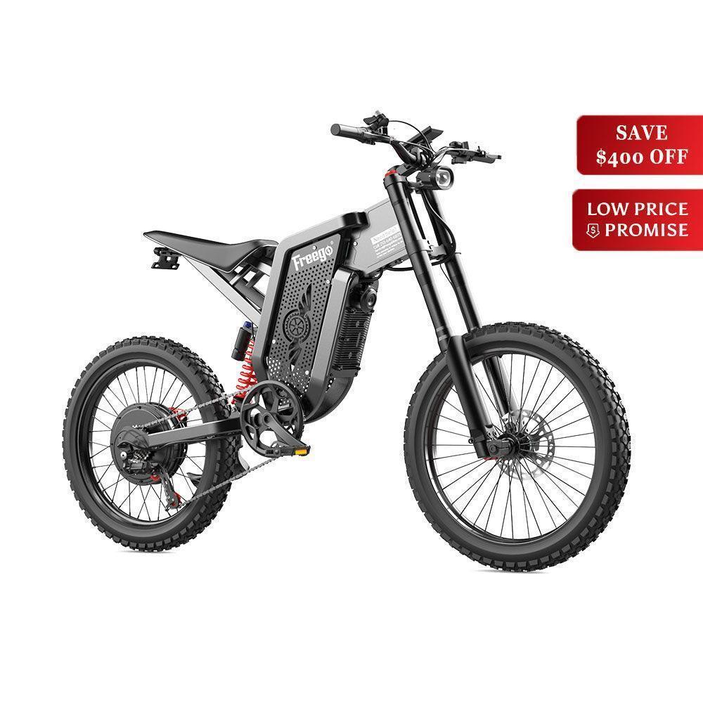 Freego X2 Off Road Dirt Electric Mountain Bike