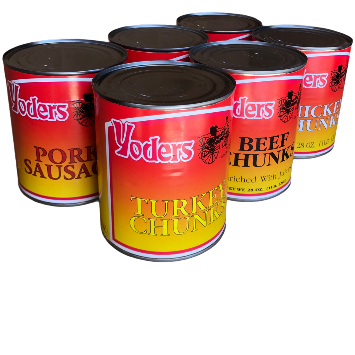 6 Can Yoder's Meat Sampler Pack (SC)