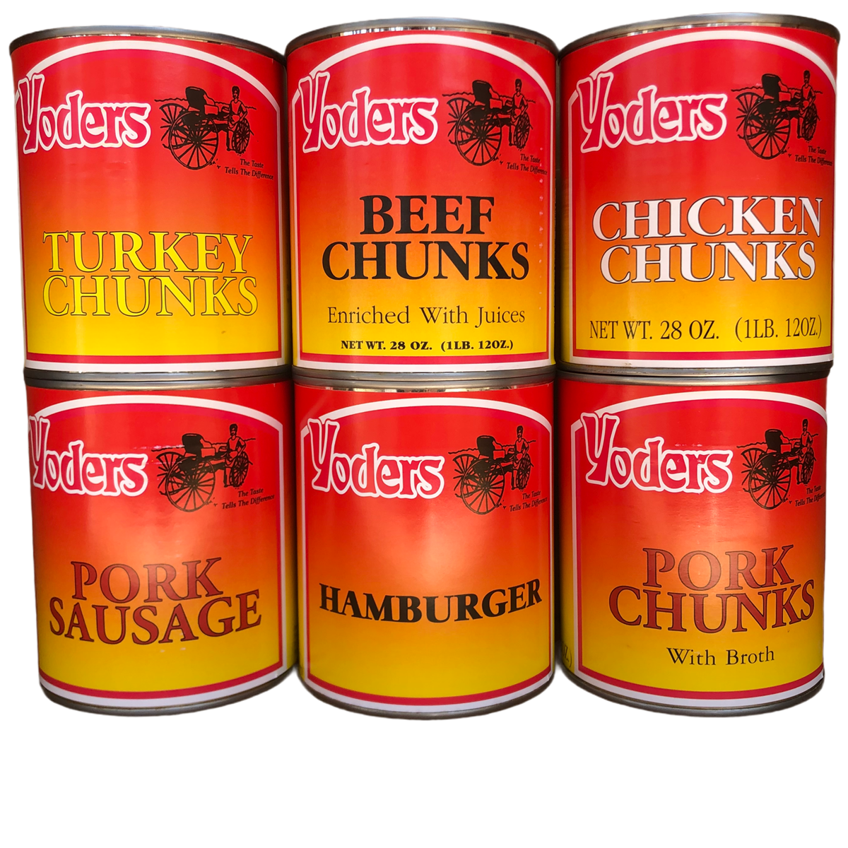 6 Can Yoder's Meat Sampler Pack (SC)