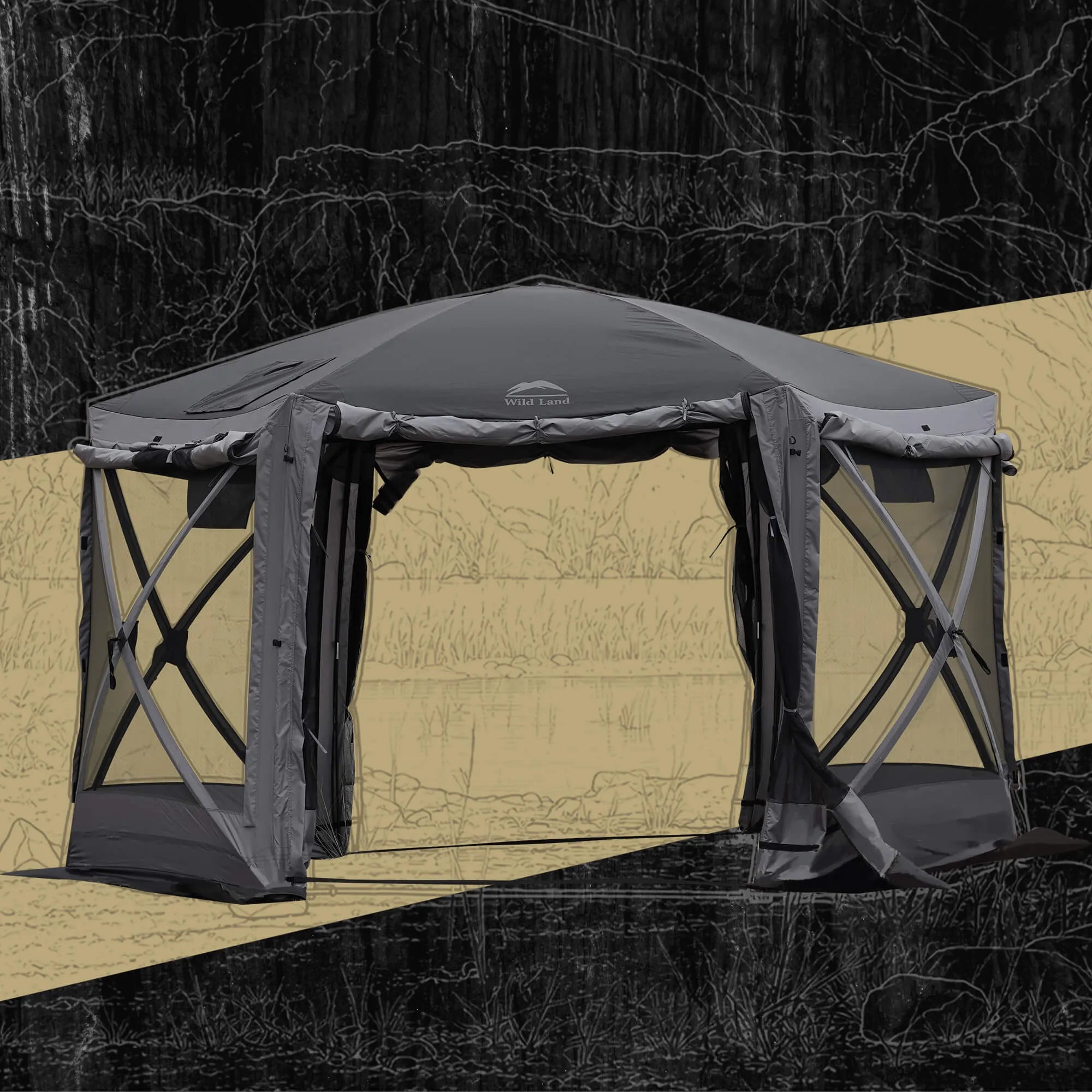 Hub Screen house 600