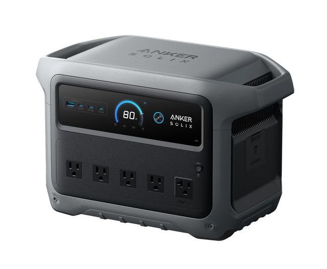 Anker SOLIX C1000 Gen2 Portable Solar Generator with Anker 400W Portable Solar Panel (SC)