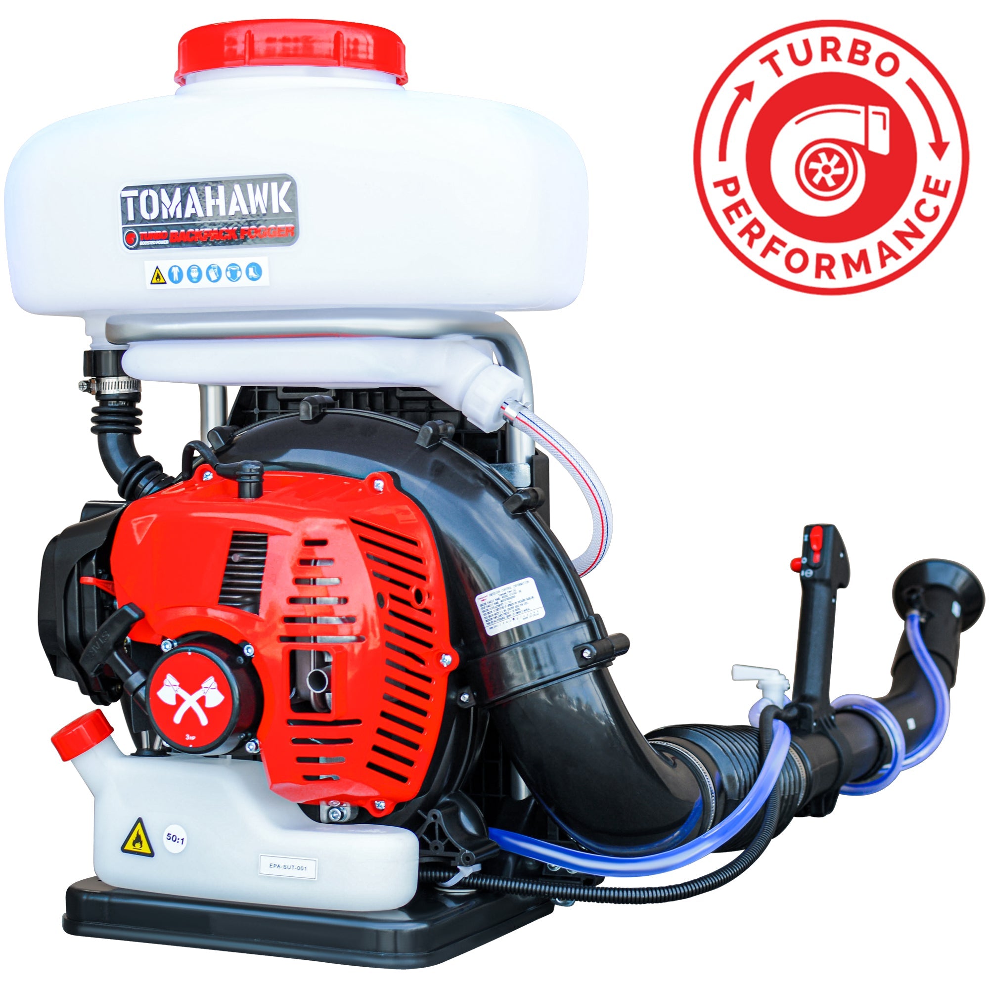3.7 Gal Turbo Boosted Backpack Mosquito Fogger Leaf Blower for Pest Control (SC)