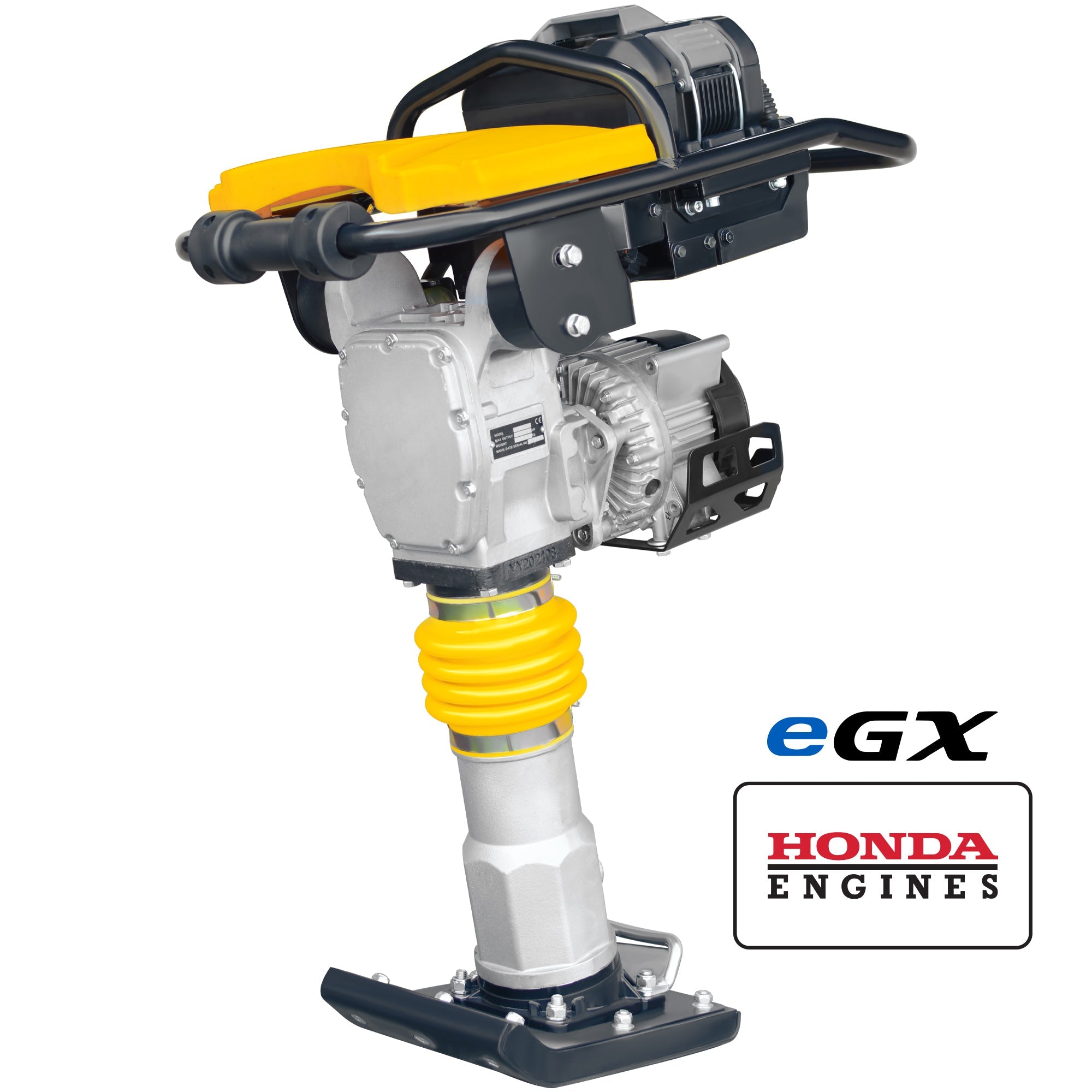 2.4 HP Battery Powered Vibratory Rammer Tamper Compactor with Honda GXE2.0S Motor (SC)