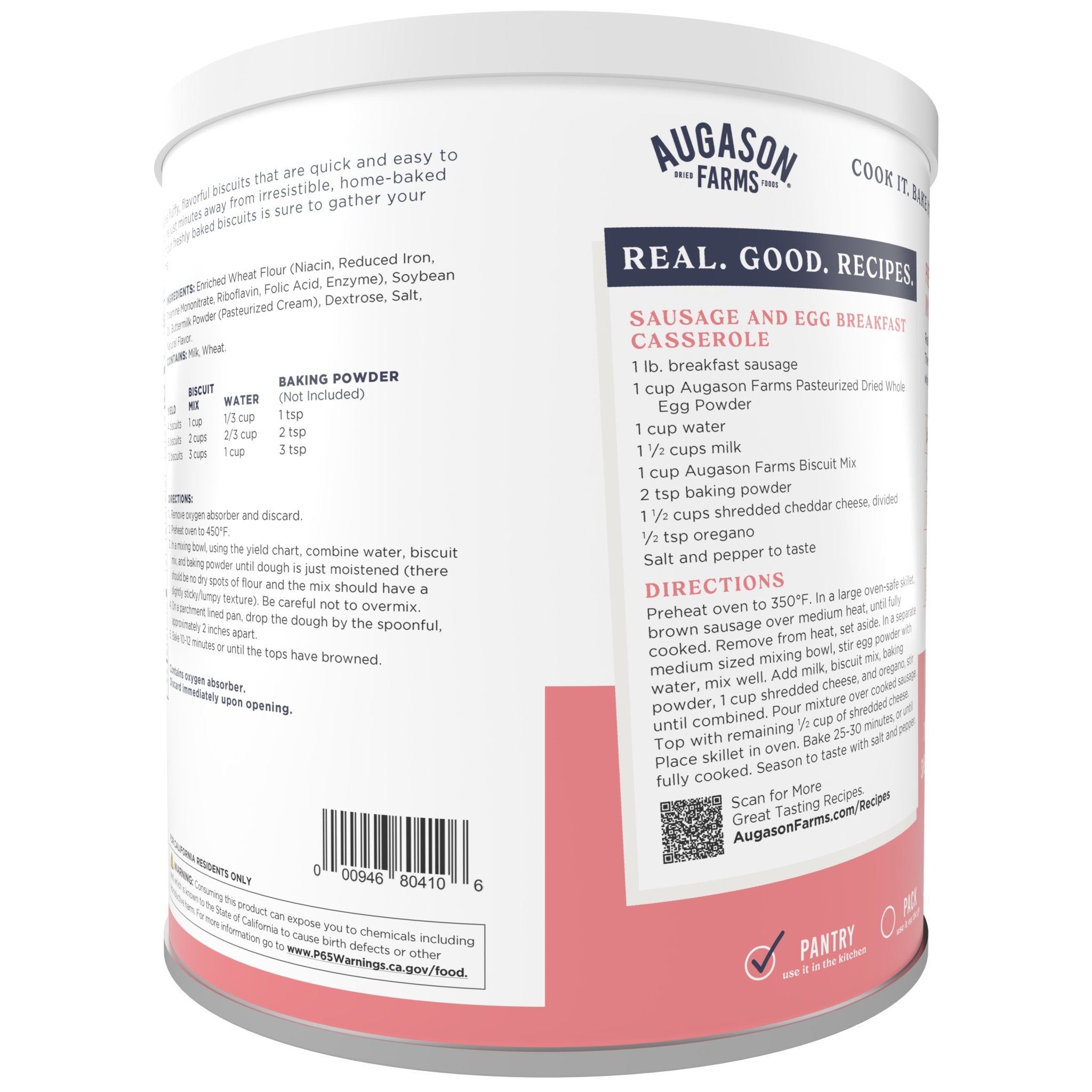 Buttermilk Biscuit Mix Can, 29 Servings (SC)