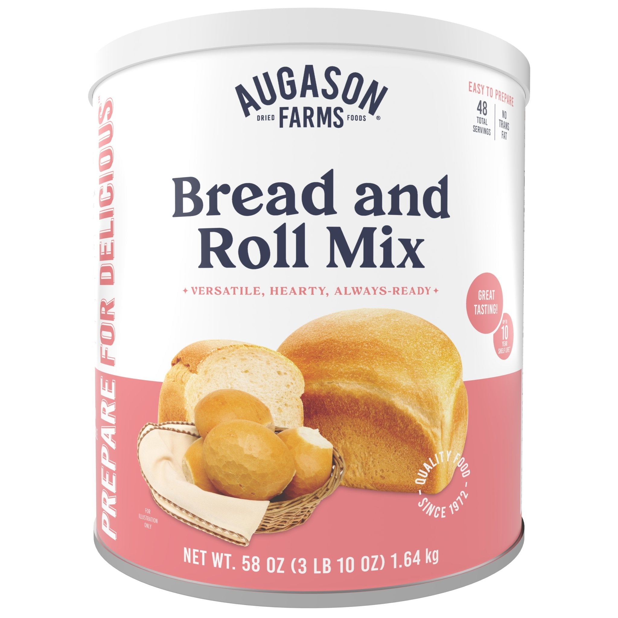 Bread and Roll Mix Can, 48 Servings (SC)