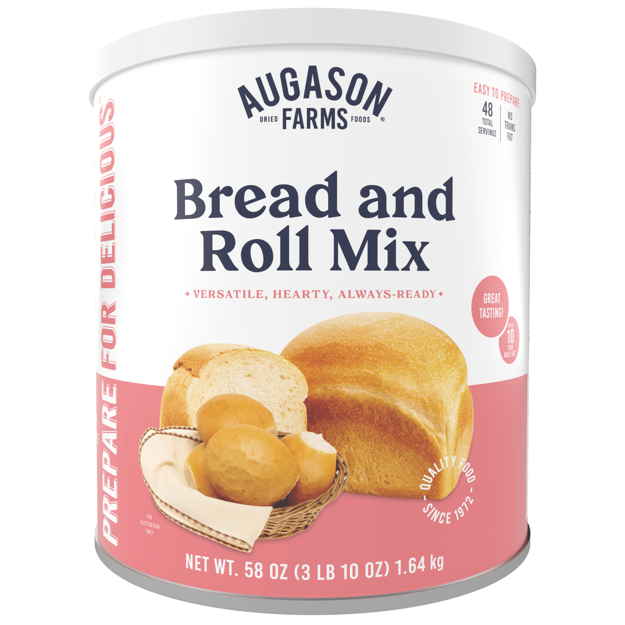 Bread and Roll Mix Can, 48 Servings
