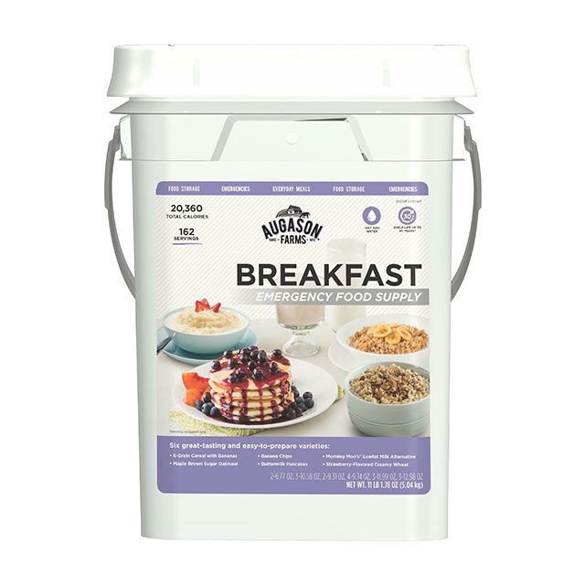 Breakfast Variety Pail, 162 Servings (SC)