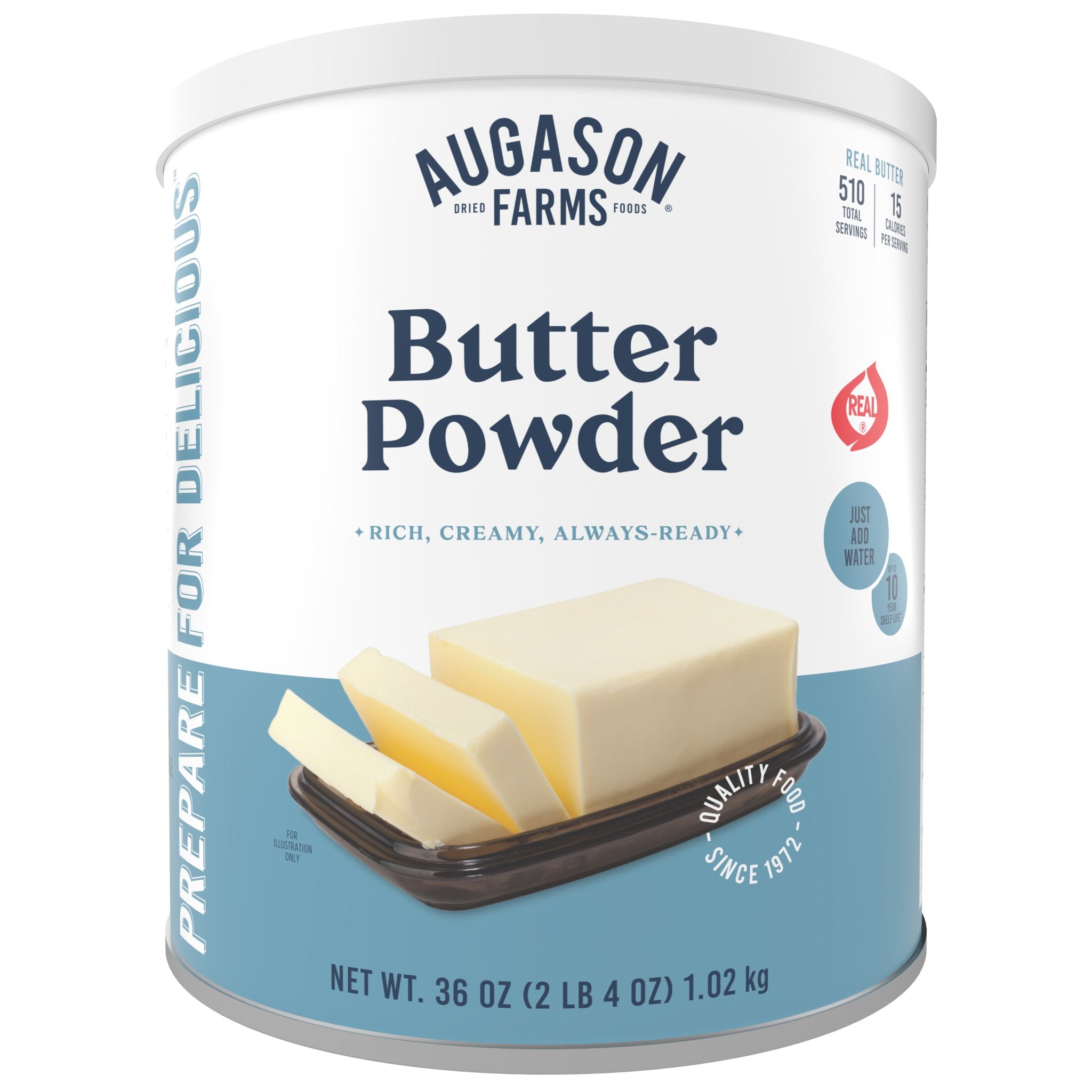 Butter Powder Can, 510 Servings (SC)