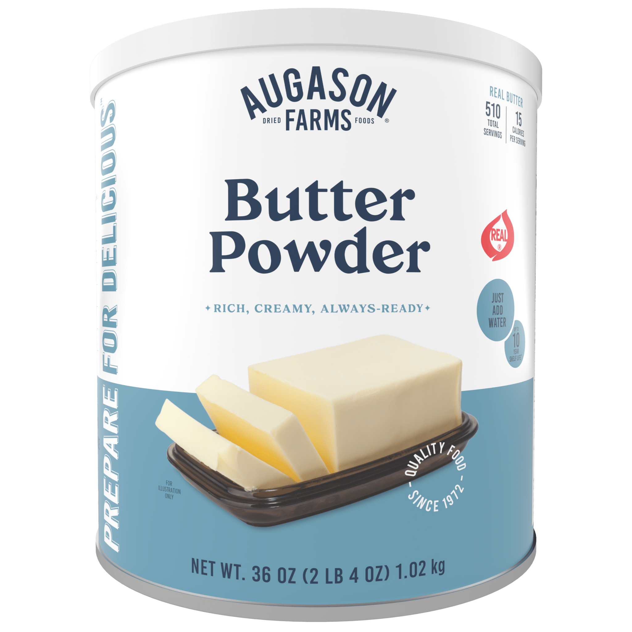 Butter Powder Can, 510 Servings