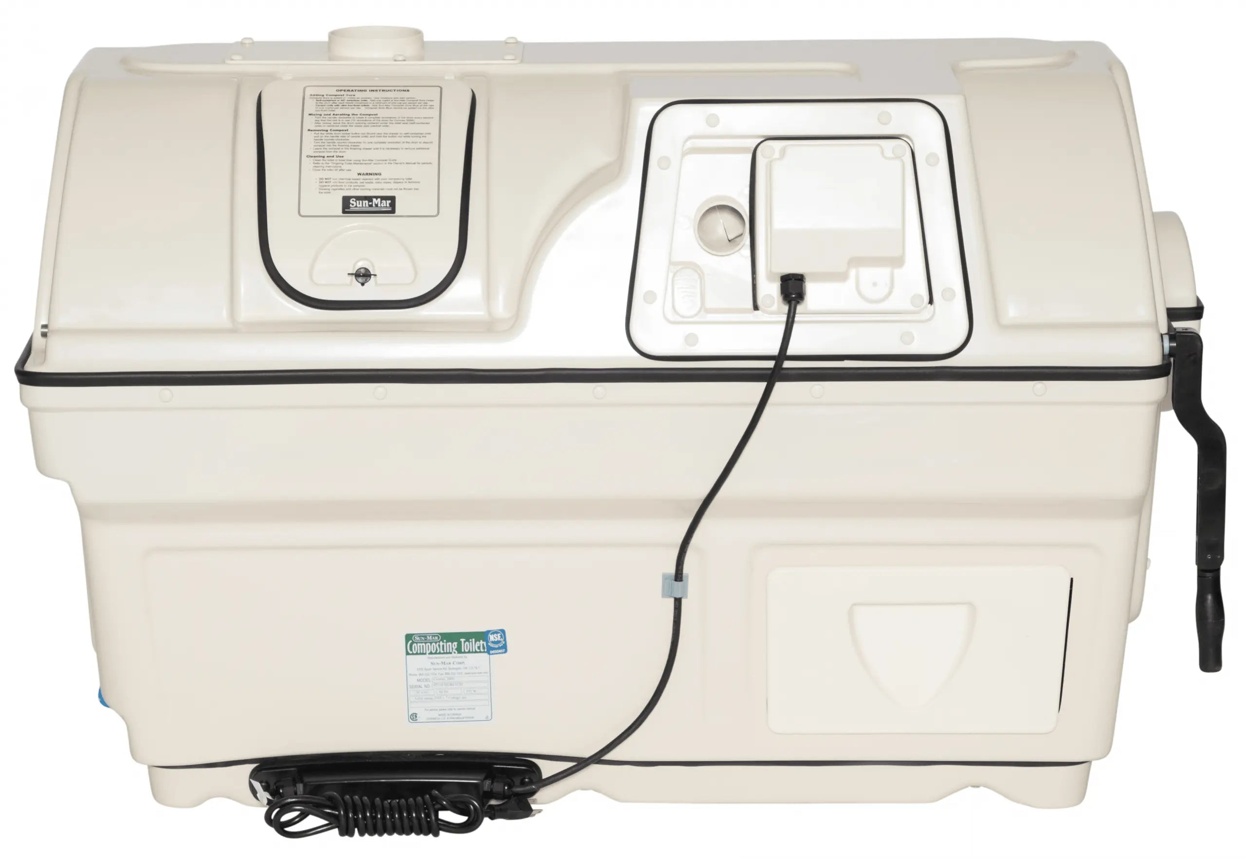 Sun-Mar CenTrex 2000 Central Composting Toilet System (SC)