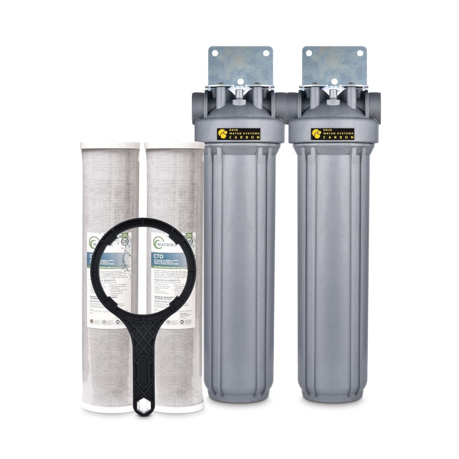 RKIN - CBS Dual Carbon Whole House Water Filter (SC)