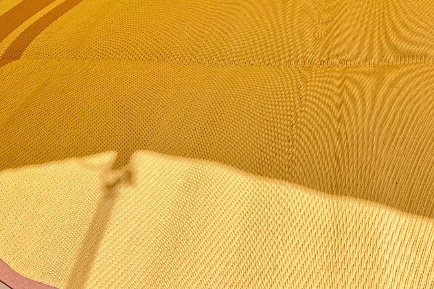 Striped Bell Tent Floor Matting | Citrus Tones | 13' (4M) (SC)
