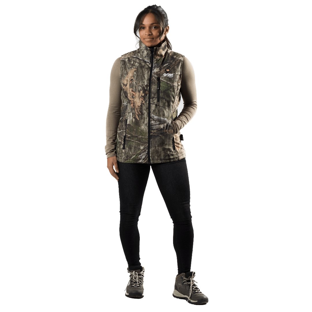 Colorado Women’s Heated Hunting Vest - Available in Mossy Oak® and Real Tree® (SC)