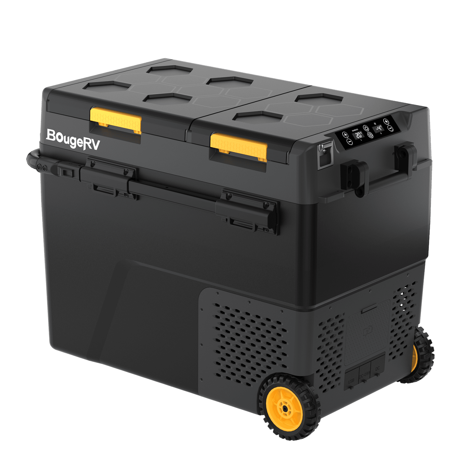 BougeRV CRD2 61QT Dual Zone 12V Portable Fridge Freezer (SC)